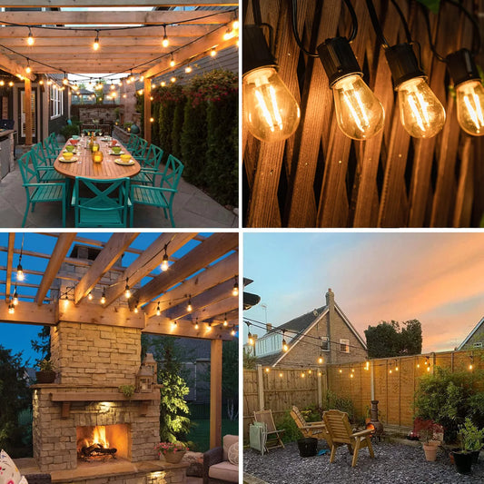 S14 LED Garlands String Lights