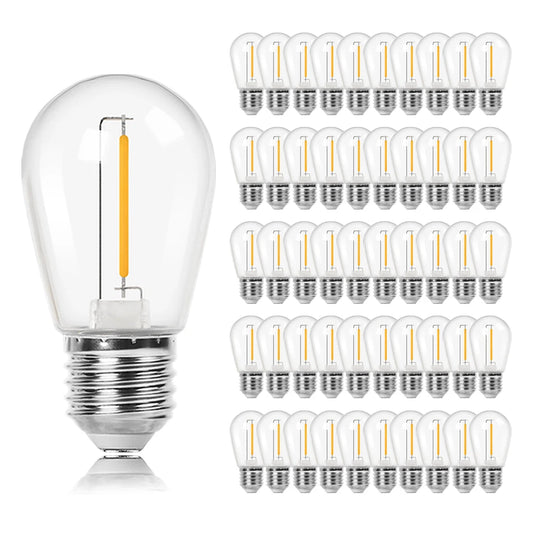 S14 LED Patio String Light Bulbs
