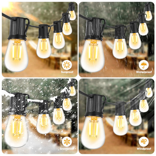 S14 LED Garlands String Lights