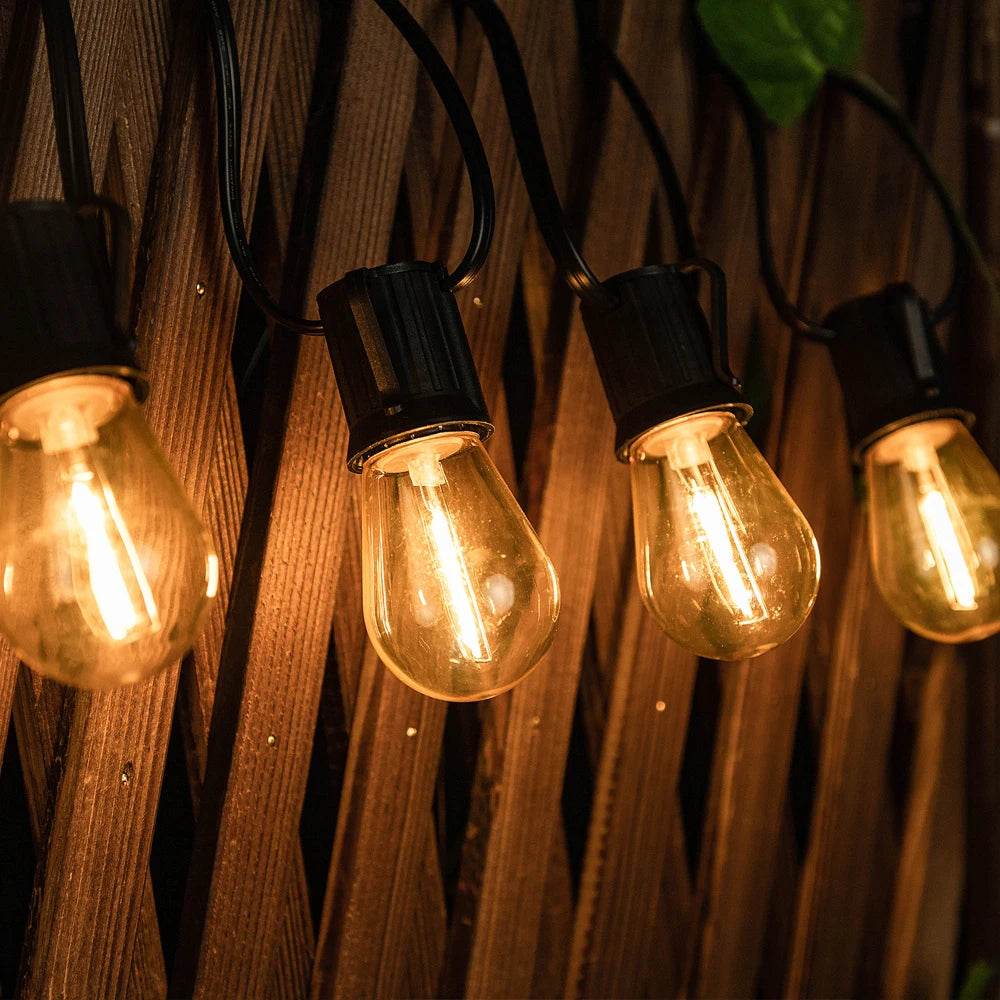 S14 LED Garlands String Lights
